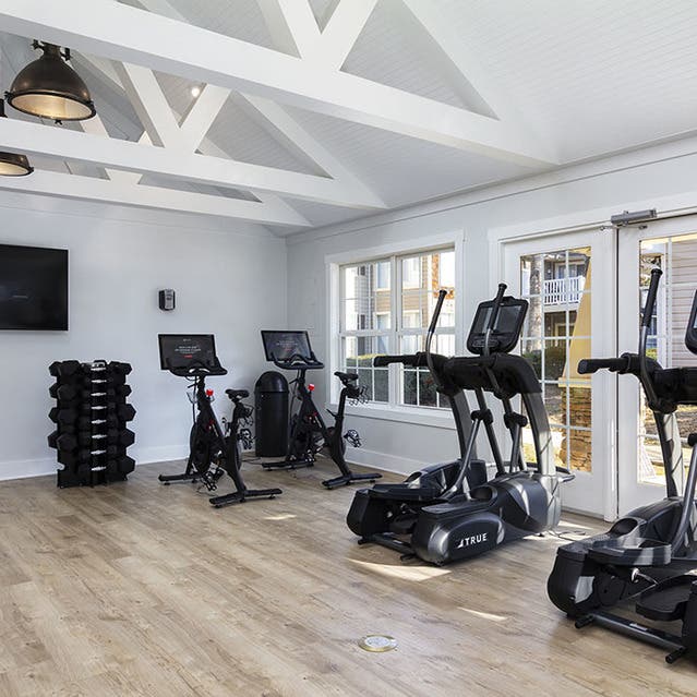 The Preserve at Dunwoody - Fitness Center With Peloton Bikes and Ellipticals